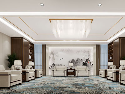 新中式接待厅 贵宾室