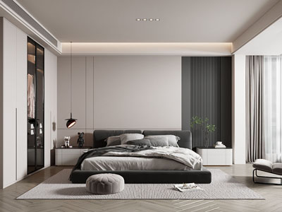 现代卧室