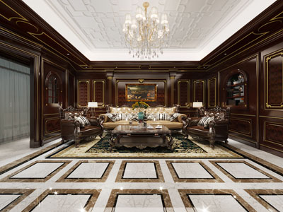 欧式客厅