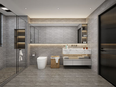 现代卫浴间 洗手间