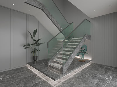 现代楼梯间