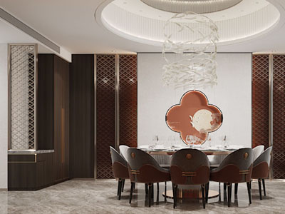 新中式酒店包厢包间