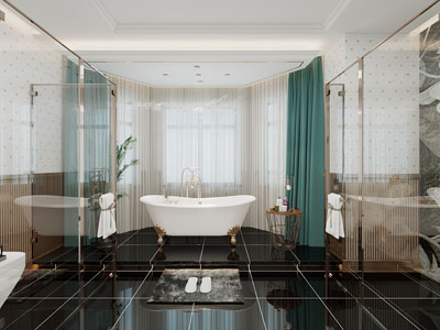 新古典卫浴间 洗手间