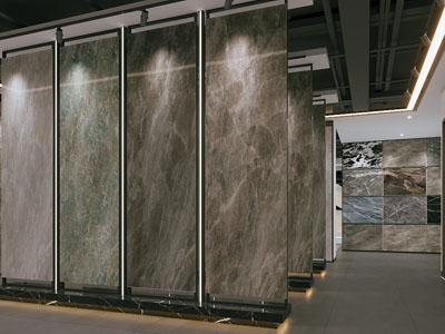 现代大理石展厅展览