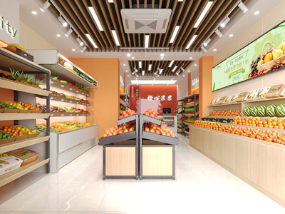 现代生鲜水果专卖店
