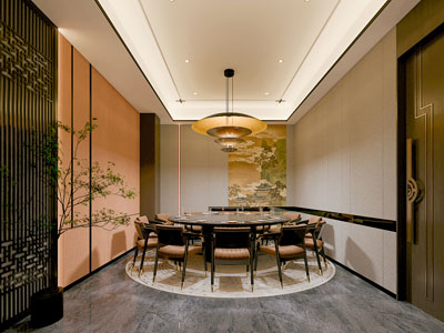 新中式酒店包厢包间