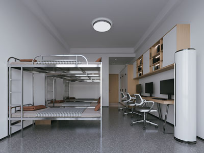 现代卧室 学生宿舍