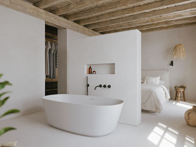 侘寂风民宿客房