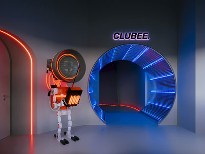 现代科技感酒吧 俱乐部