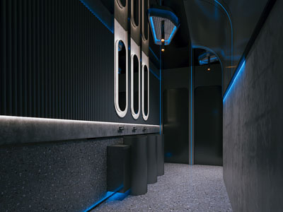 现代KTV卫生间 洗手间