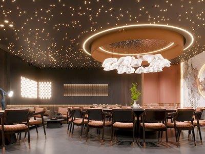 现代酒店包厢包间