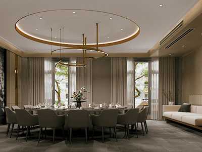 新中式酒店包厢包间