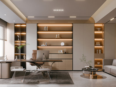 现代董事长 总经理办公室