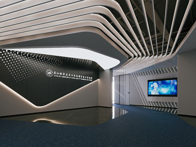 现代虚拟技术实验室 展厅展览