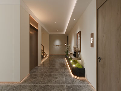 新中式走廊 过道