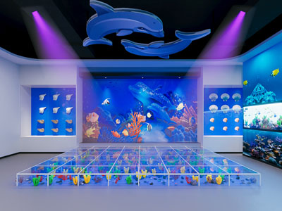 现代海洋生物展厅展览