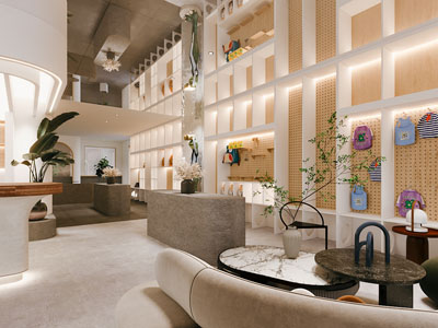 侘寂风婴幼儿用品专卖店