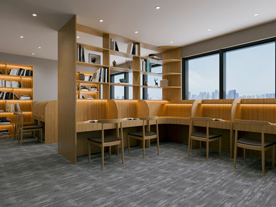 现代阅览室 自习室