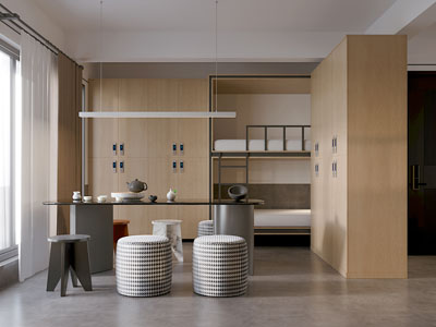 现代青年旅社 客房