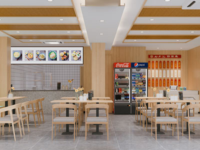 新中式饭店餐馆