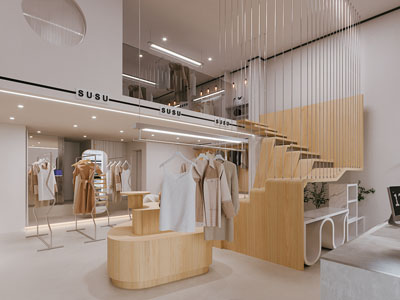 现代女装专卖店