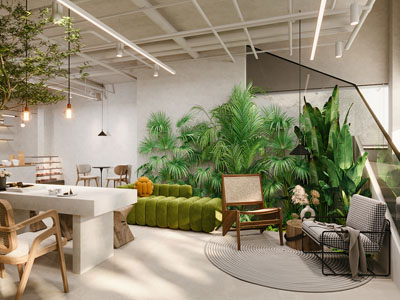 侘寂风咖啡馆 咖啡厅