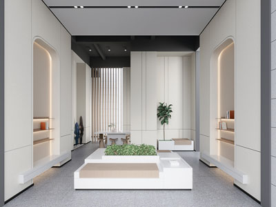 现代公司休闲区