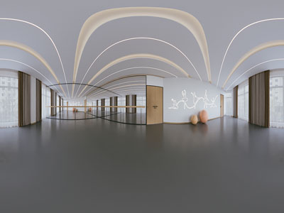 现代全景舞蹈馆 舞蹈教室