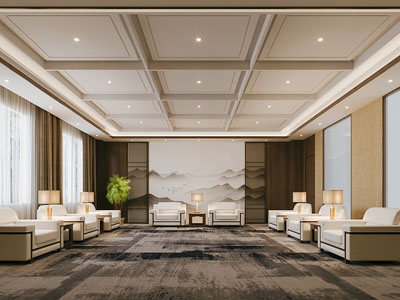 新中式贵宾室 接待厅