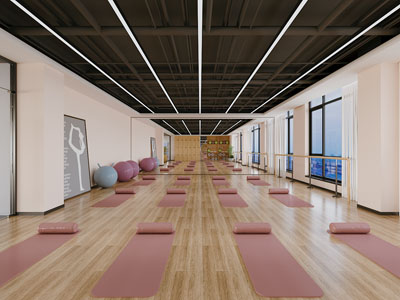 现代瑜伽馆 健身房