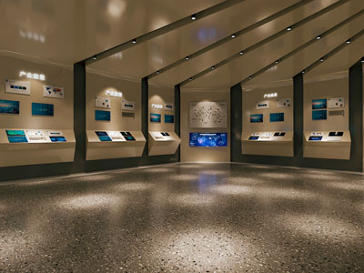 现代企业展厅展览