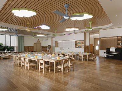 现代幼儿园活动教室3d模型 现代幼儿园活动教室