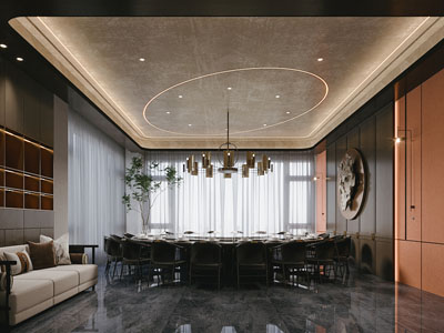 新中式酒店包厢包间