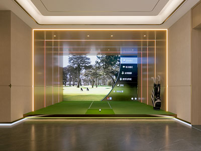 现代室内高尔夫球