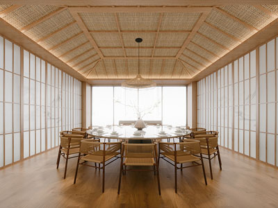 日式酒店包厢包间