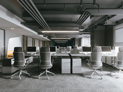 工业风loft公共办公区