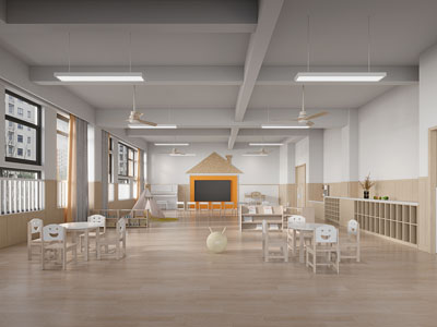 现代幼儿园活动教室3d模型 现代幼儿园活动教室