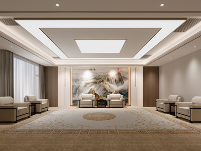 新中式贵宾室 接待厅