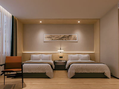 新中式酒店客房