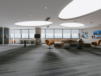 现代公司休闲区