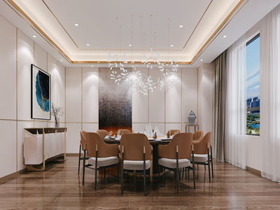 新中式酒店包厢包间