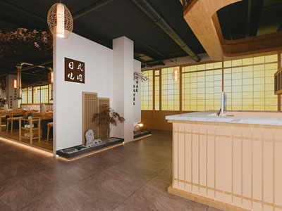 日式饭店餐馆 烧烤店
