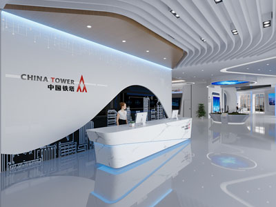 现代大堂前台接待