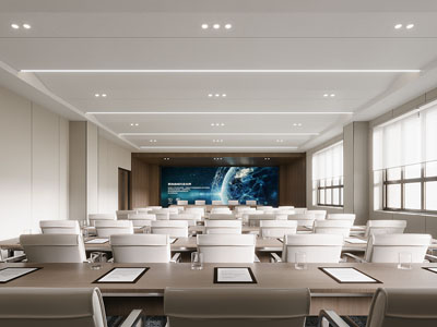 现代报告厅 会议室3d模型 现代报告厅 会议室