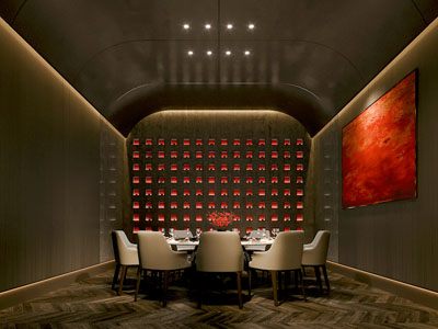 侘寂风酒店包厢包间