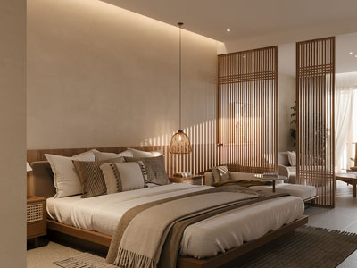 新中式民宿酒店客房