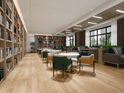 现代图书馆 阅览室 书吧3d模型 现代图书馆 阅览室 书吧