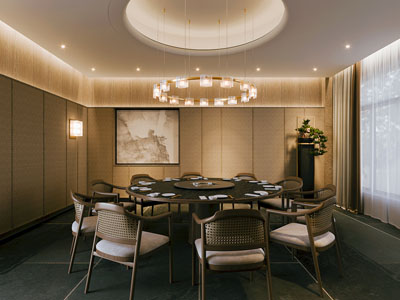 新中式酒店包厢包间