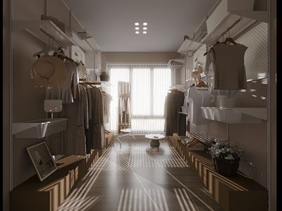 现代女装专卖店