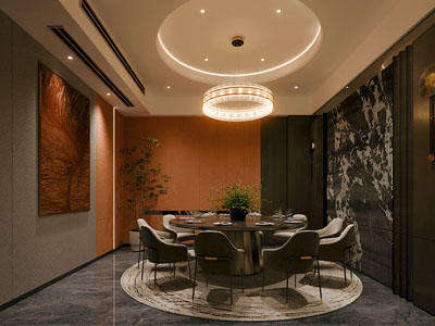 新中式酒店包厢包间